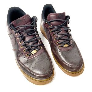 nike air force 1 low brown leather